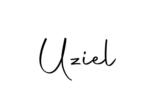 Similarly Autography-DOLnW is the best handwritten signature design. Signature creator online .You can use it as an online autograph creator for name Uziel. Uziel signature style 10 images and pictures png