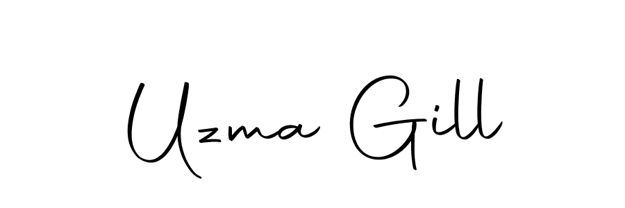 Once you've used our free online signature maker to create your best signature Autography-DOLnW style, it's time to enjoy all of the benefits that Uzma Gill name signing documents. Uzma Gill signature style 10 images and pictures png