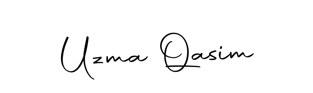 This is the best signature style for the Uzma Qasim name. Also you like these signature font (Autography-DOLnW). Mix name signature. Uzma Qasim signature style 10 images and pictures png