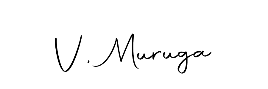 Autography-DOLnW is a professional signature style that is perfect for those who want to add a touch of class to their signature. It is also a great choice for those who want to make their signature more unique. Get V, Muruga name to fancy signature for free. V, Muruga signature style 10 images and pictures png