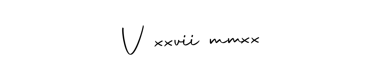 How to Draw V・xxvii・mmxx signature style? Autography-DOLnW is a latest design signature styles for name V・xxvii・mmxx. V・xxvii・mmxx signature style 10 images and pictures png