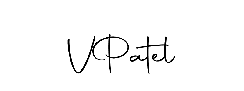 Use a signature maker to create a handwritten signature online. With this signature software, you can design (Autography-DOLnW) your own signature for name V  Patel. V  Patel signature style 10 images and pictures png