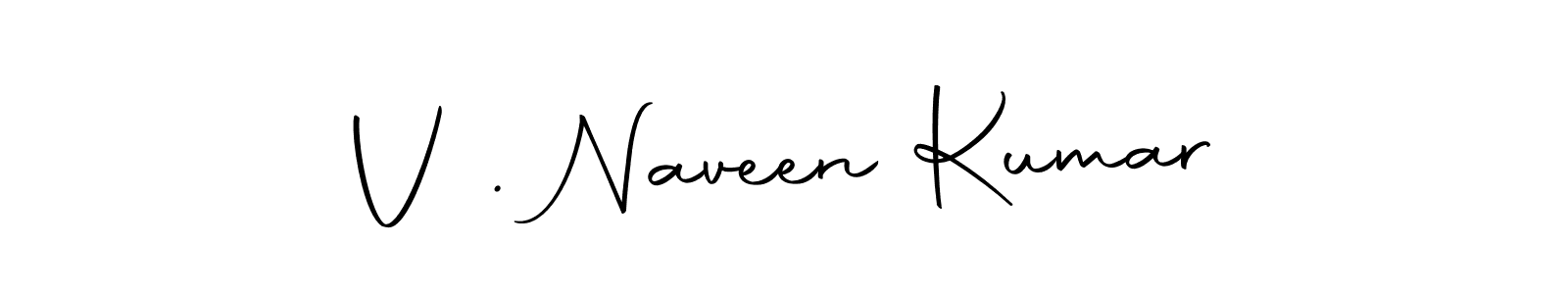 You can use this online signature creator to create a handwritten signature for the name V . Naveen Kumar. This is the best online autograph maker. V . Naveen Kumar signature style 10 images and pictures png