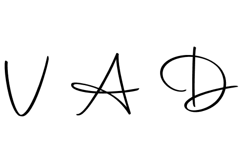 Autography-DOLnW is a professional signature style that is perfect for those who want to add a touch of class to their signature. It is also a great choice for those who want to make their signature more unique. Get V A D name to fancy signature for free. V A D signature style 10 images and pictures png