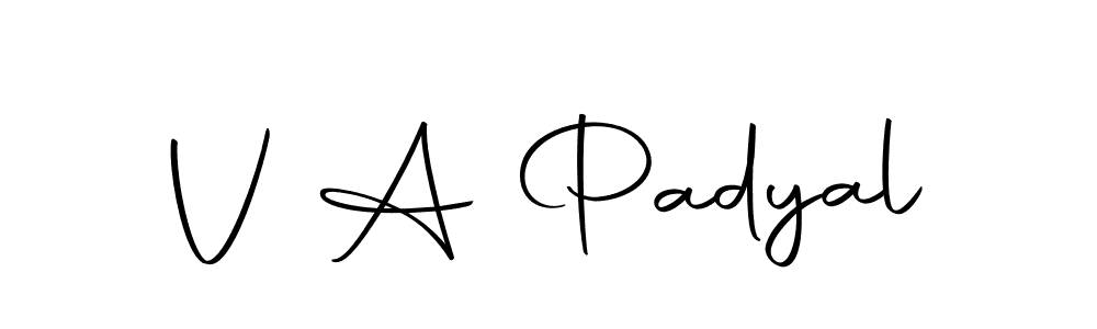 Autography-DOLnW is a professional signature style that is perfect for those who want to add a touch of class to their signature. It is also a great choice for those who want to make their signature more unique. Get V A Padyal name to fancy signature for free. V A Padyal signature style 10 images and pictures png