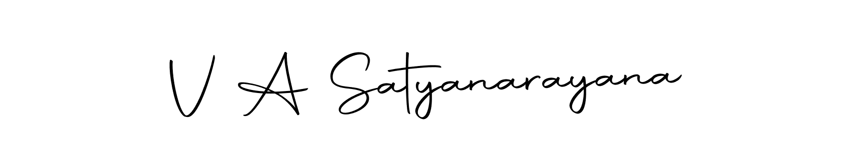 The best way (Autography-DOLnW) to make a short signature is to pick only two or three words in your name. The name V A Satyanarayana include a total of six letters. For converting this name. V A Satyanarayana signature style 10 images and pictures png