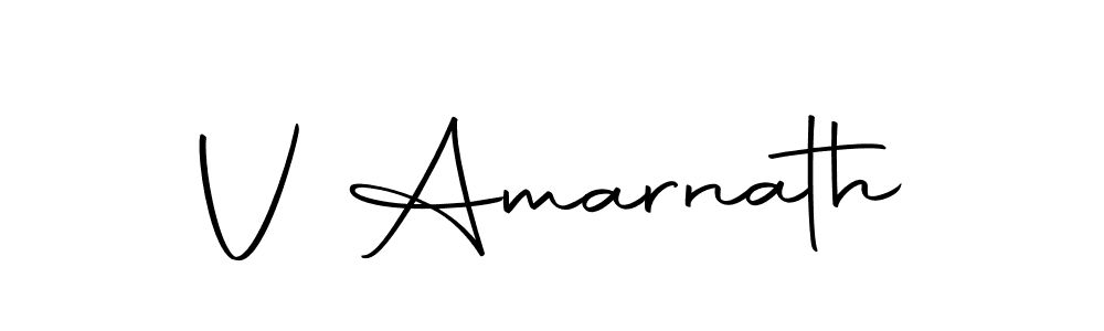Design your own signature with our free online signature maker. With this signature software, you can create a handwritten (Autography-DOLnW) signature for name V Amarnath. V Amarnath signature style 10 images and pictures png