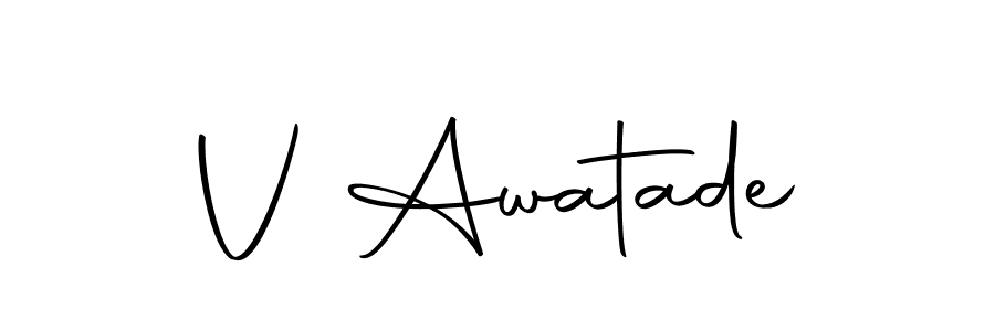 Also You can easily find your signature by using the search form. We will create V Awatade name handwritten signature images for you free of cost using Autography-DOLnW sign style. V Awatade signature style 10 images and pictures png