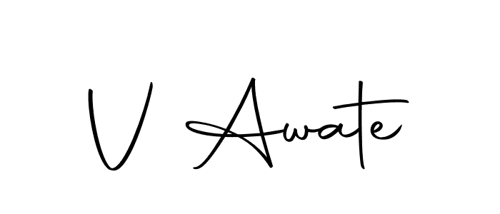 Once you've used our free online signature maker to create your best signature Autography-DOLnW style, it's time to enjoy all of the benefits that V Awate name signing documents. V Awate signature style 10 images and pictures png