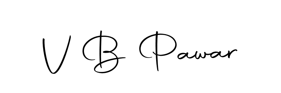 Make a beautiful signature design for name V B Pawar. With this signature (Autography-DOLnW) style, you can create a handwritten signature for free. V B Pawar signature style 10 images and pictures png