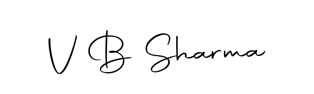 You should practise on your own different ways (Autography-DOLnW) to write your name (V B Sharma) in signature. don't let someone else do it for you. V B Sharma signature style 10 images and pictures png