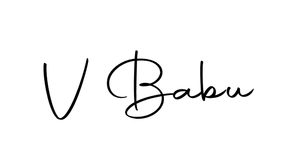 Best and Professional Signature Style for V Babu. Autography-DOLnW Best Signature Style Collection. V Babu signature style 10 images and pictures png