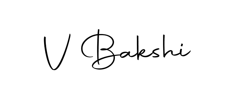 Autography-DOLnW is a professional signature style that is perfect for those who want to add a touch of class to their signature. It is also a great choice for those who want to make their signature more unique. Get V Bakshi name to fancy signature for free. V Bakshi signature style 10 images and pictures png