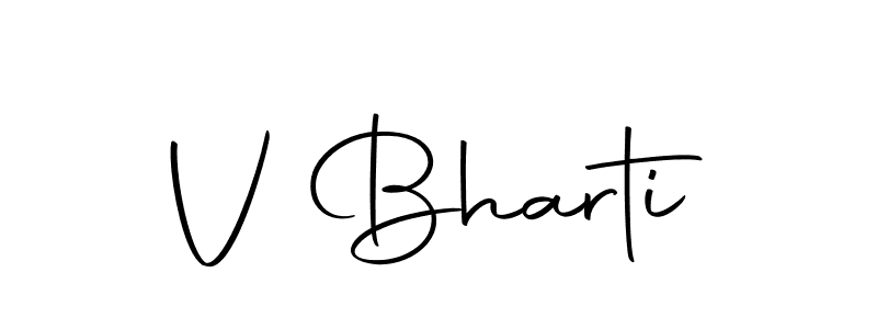 You can use this online signature creator to create a handwritten signature for the name V Bharti. This is the best online autograph maker. V Bharti signature style 10 images and pictures png