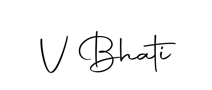 Similarly Autography-DOLnW is the best handwritten signature design. Signature creator online .You can use it as an online autograph creator for name V Bhati. V Bhati signature style 10 images and pictures png