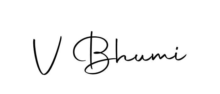 Make a beautiful signature design for name V Bhumi. Use this online signature maker to create a handwritten signature for free. V Bhumi signature style 10 images and pictures png