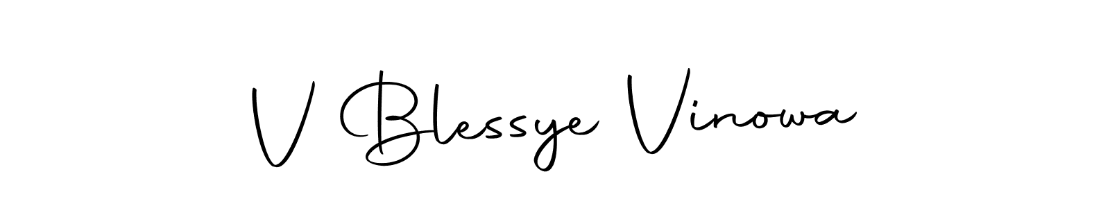 Similarly Autography-DOLnW is the best handwritten signature design. Signature creator online .You can use it as an online autograph creator for name V Blessye Vinowa. V Blessye Vinowa signature style 10 images and pictures png