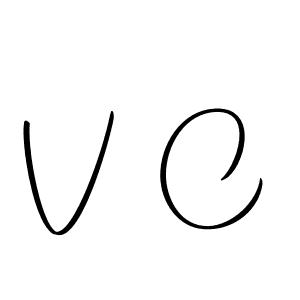 Use a signature maker to create a handwritten signature online. With this signature software, you can design (Autography-DOLnW) your own signature for name V C. V C signature style 10 images and pictures png