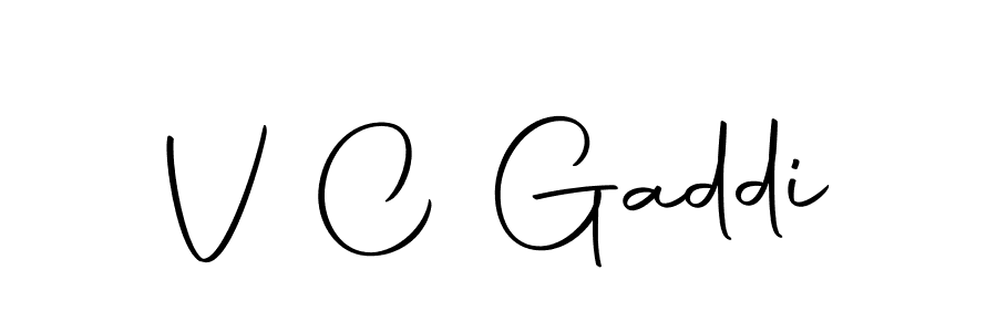 Also we have V C Gaddi name is the best signature style. Create professional handwritten signature collection using Autography-DOLnW autograph style. V C Gaddi signature style 10 images and pictures png