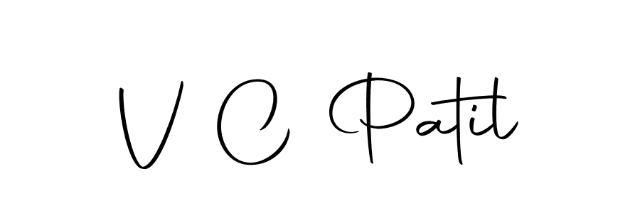 if you are searching for the best signature style for your name V C Patil. so please give up your signature search. here we have designed multiple signature styles  using Autography-DOLnW. V C Patil signature style 10 images and pictures png