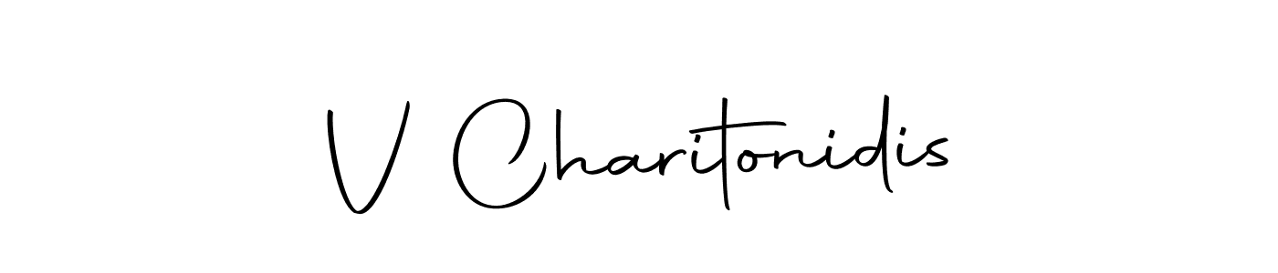 Design your own signature with our free online signature maker. With this signature software, you can create a handwritten (Autography-DOLnW) signature for name V Charitonidis. V Charitonidis signature style 10 images and pictures png