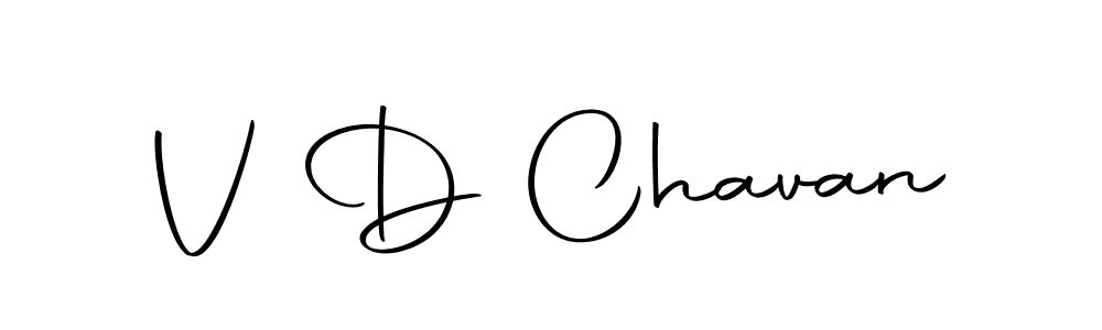 How to make V D Chavan signature? Autography-DOLnW is a professional autograph style. Create handwritten signature for V D Chavan name. V D Chavan signature style 10 images and pictures png