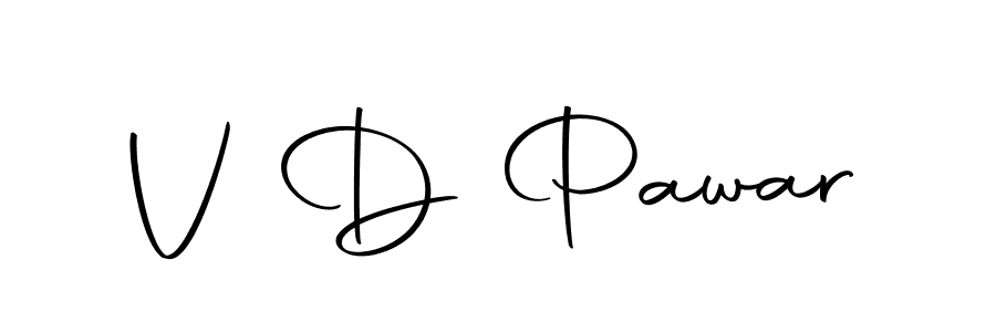 Use a signature maker to create a handwritten signature online. With this signature software, you can design (Autography-DOLnW) your own signature for name V D Pawar. V D Pawar signature style 10 images and pictures png