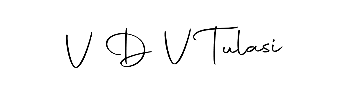 You should practise on your own different ways (Autography-DOLnW) to write your name (V D V Tulasi) in signature. don't let someone else do it for you. V D V Tulasi signature style 10 images and pictures png
