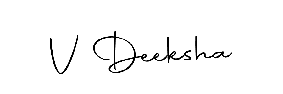 Once you've used our free online signature maker to create your best signature Autography-DOLnW style, it's time to enjoy all of the benefits that V Deeksha name signing documents. V Deeksha signature style 10 images and pictures png