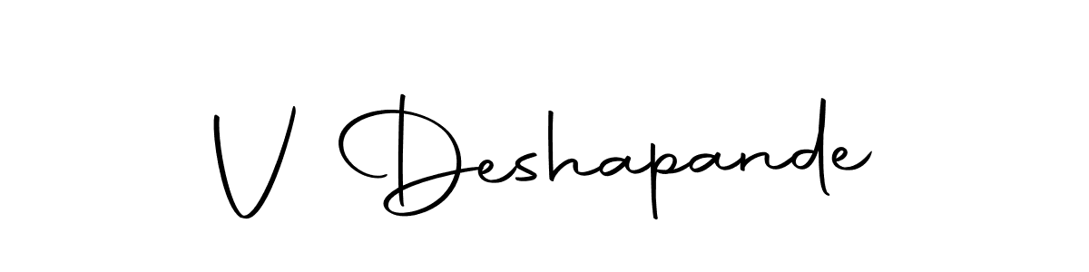 This is the best signature style for the V Deshapande name. Also you like these signature font (Autography-DOLnW). Mix name signature. V Deshapande signature style 10 images and pictures png