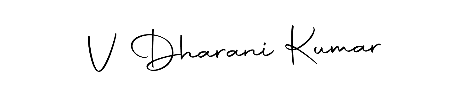 Also You can easily find your signature by using the search form. We will create V Dharani Kumar name handwritten signature images for you free of cost using Autography-DOLnW sign style. V Dharani Kumar signature style 10 images and pictures png