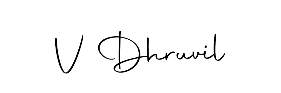 How to Draw V Dhruvil signature style? Autography-DOLnW is a latest design signature styles for name V Dhruvil. V Dhruvil signature style 10 images and pictures png
