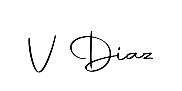 The best way (Autography-DOLnW) to make a short signature is to pick only two or three words in your name. The name V Diaz include a total of six letters. For converting this name. V Diaz signature style 10 images and pictures png