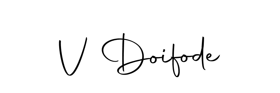 This is the best signature style for the V Doifode name. Also you like these signature font (Autography-DOLnW). Mix name signature. V Doifode signature style 10 images and pictures png