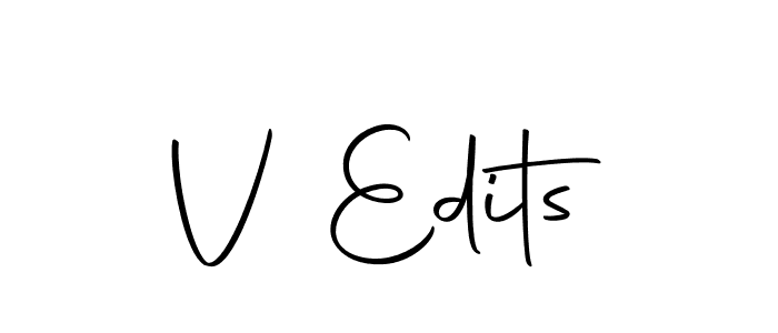 You can use this online signature creator to create a handwritten signature for the name V Edits. This is the best online autograph maker. V Edits signature style 10 images and pictures png