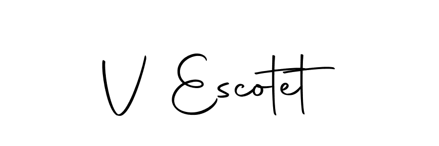 You can use this online signature creator to create a handwritten signature for the name V Escotet. This is the best online autograph maker. V Escotet signature style 10 images and pictures png