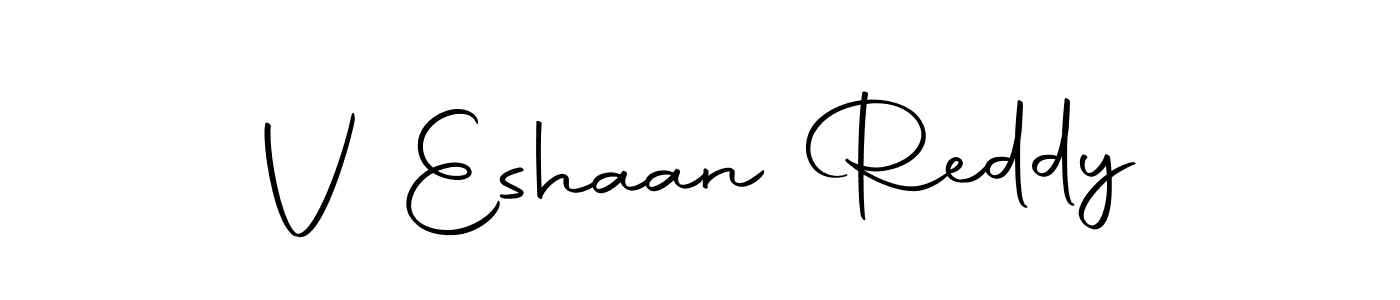 V Eshaan Reddy stylish signature style. Best Handwritten Sign (Autography-DOLnW) for my name. Handwritten Signature Collection Ideas for my name V Eshaan Reddy. V Eshaan Reddy signature style 10 images and pictures png