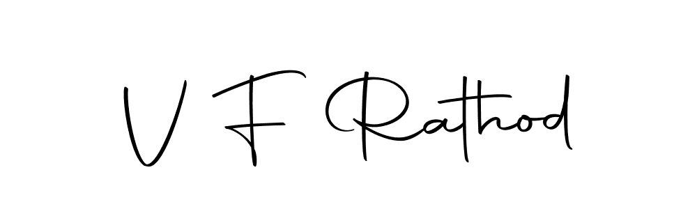 Similarly Autography-DOLnW is the best handwritten signature design. Signature creator online .You can use it as an online autograph creator for name V F Rathod. V F Rathod signature style 10 images and pictures png