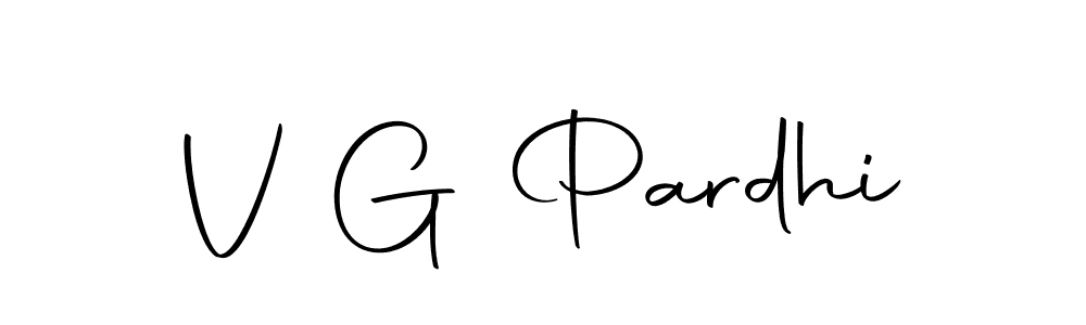 How to make V G Pardhi name signature. Use Autography-DOLnW style for creating short signs online. This is the latest handwritten sign. V G Pardhi signature style 10 images and pictures png