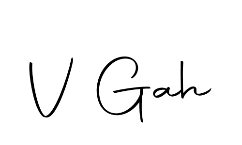 V Gah stylish signature style. Best Handwritten Sign (Autography-DOLnW) for my name. Handwritten Signature Collection Ideas for my name V Gah. V Gah signature style 10 images and pictures png