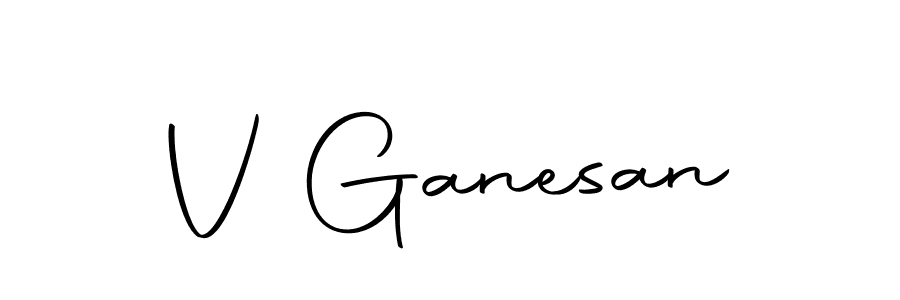 The best way (Autography-DOLnW) to make a short signature is to pick only two or three words in your name. The name V Ganesan include a total of six letters. For converting this name. V Ganesan signature style 10 images and pictures png