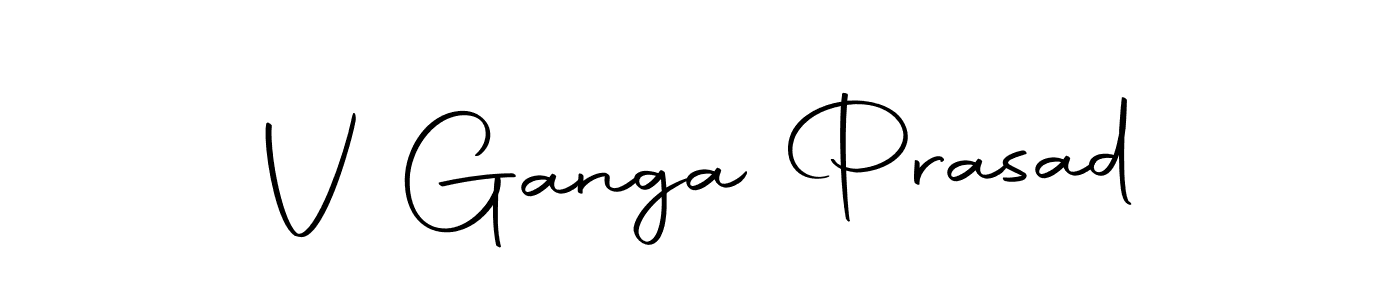 Use a signature maker to create a handwritten signature online. With this signature software, you can design (Autography-DOLnW) your own signature for name V Ganga Prasad. V Ganga Prasad signature style 10 images and pictures png