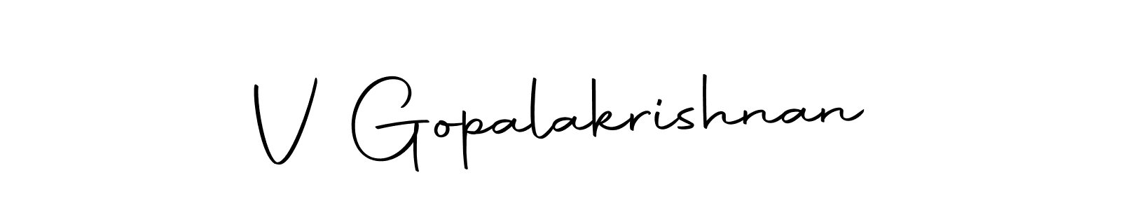 This is the best signature style for the V Gopalakrishnan name. Also you like these signature font (Autography-DOLnW). Mix name signature. V Gopalakrishnan signature style 10 images and pictures png