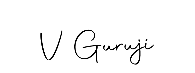 How to Draw V Guruji signature style? Autography-DOLnW is a latest design signature styles for name V Guruji. V Guruji signature style 10 images and pictures png