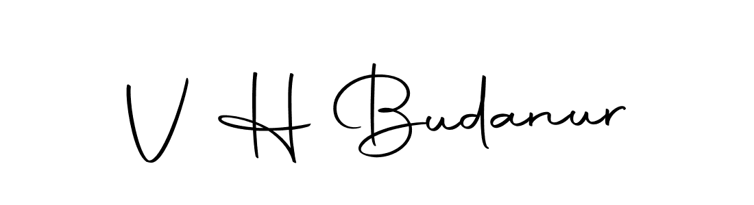 Best and Professional Signature Style for V H Budanur. Autography-DOLnW Best Signature Style Collection. V H Budanur signature style 10 images and pictures png