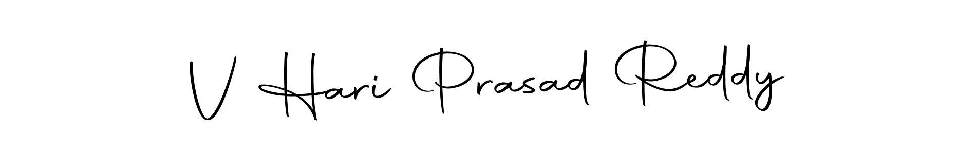 Make a beautiful signature design for name V Hari Prasad Reddy. Use this online signature maker to create a handwritten signature for free. V Hari Prasad Reddy signature style 10 images and pictures png