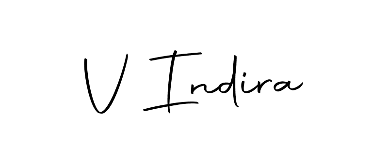 The best way (Autography-DOLnW) to make a short signature is to pick only two or three words in your name. The name V Indira include a total of six letters. For converting this name. V Indira signature style 10 images and pictures png