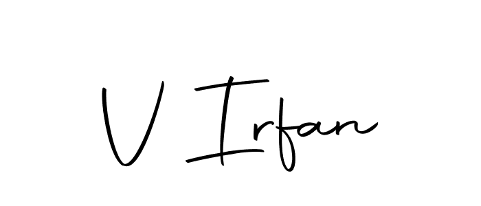 Once you've used our free online signature maker to create your best signature Autography-DOLnW style, it's time to enjoy all of the benefits that V Irfan name signing documents. V Irfan signature style 10 images and pictures png