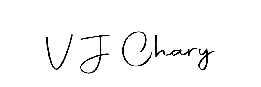 if you are searching for the best signature style for your name V J Chary. so please give up your signature search. here we have designed multiple signature styles  using Autography-DOLnW. V J Chary signature style 10 images and pictures png