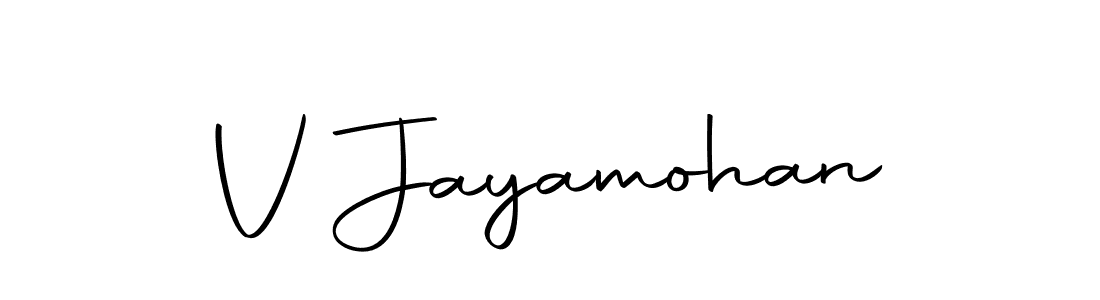 How to make V Jayamohan signature? Autography-DOLnW is a professional autograph style. Create handwritten signature for V Jayamohan name. V Jayamohan signature style 10 images and pictures png